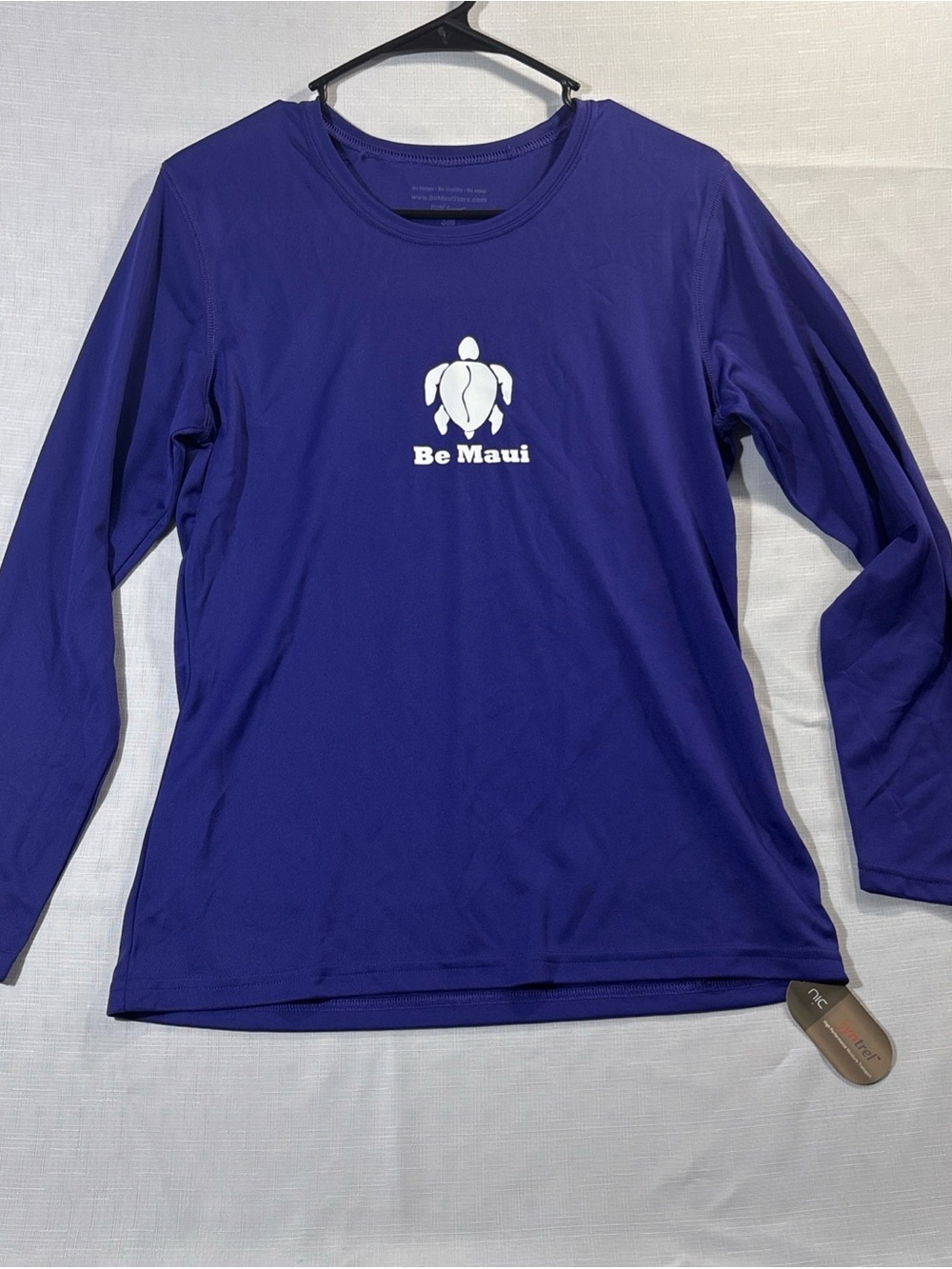 Be Maui Swim Shirt Purple Women’s Small NWT